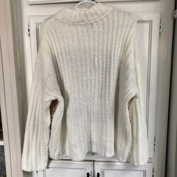 KNOX ROSE Cropped Knitted XL Sweater - Picture 5 of 5